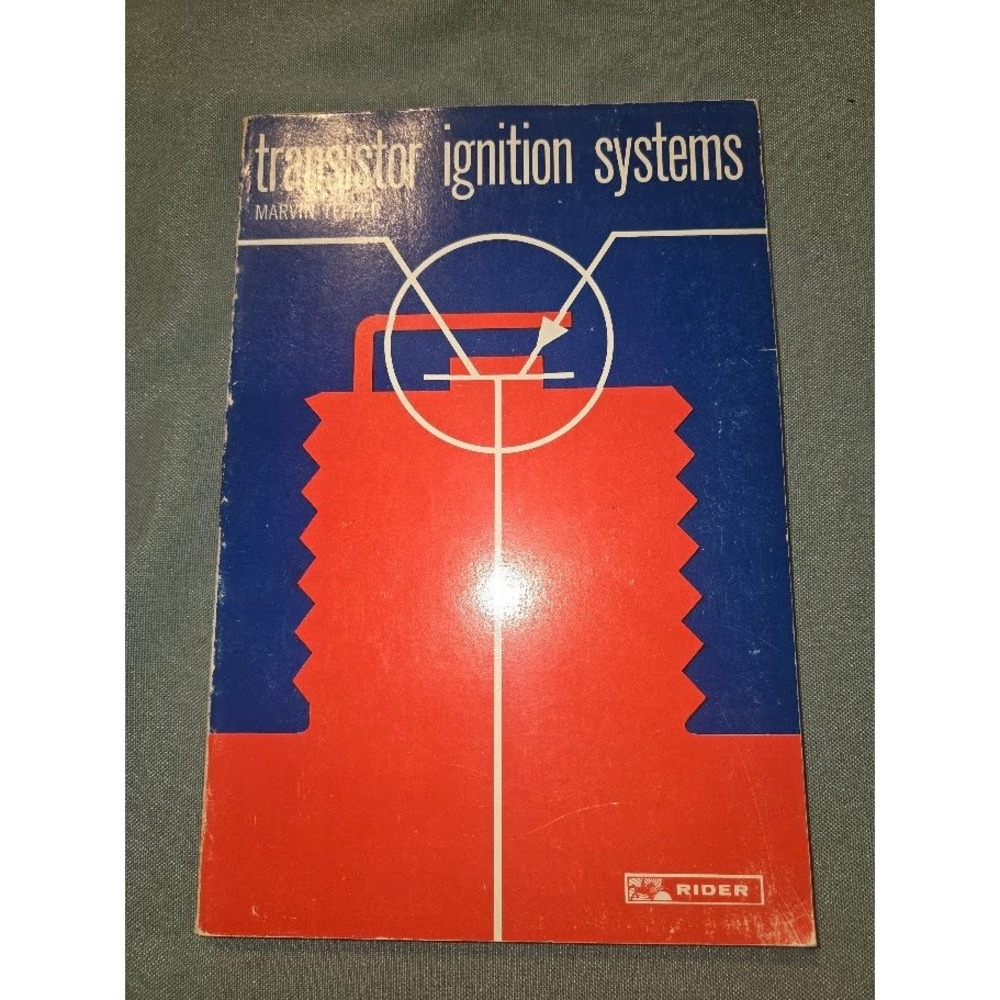 Transistor Ignition Systems by Marvin Tepper John F Rider Publisher Vintage Book
